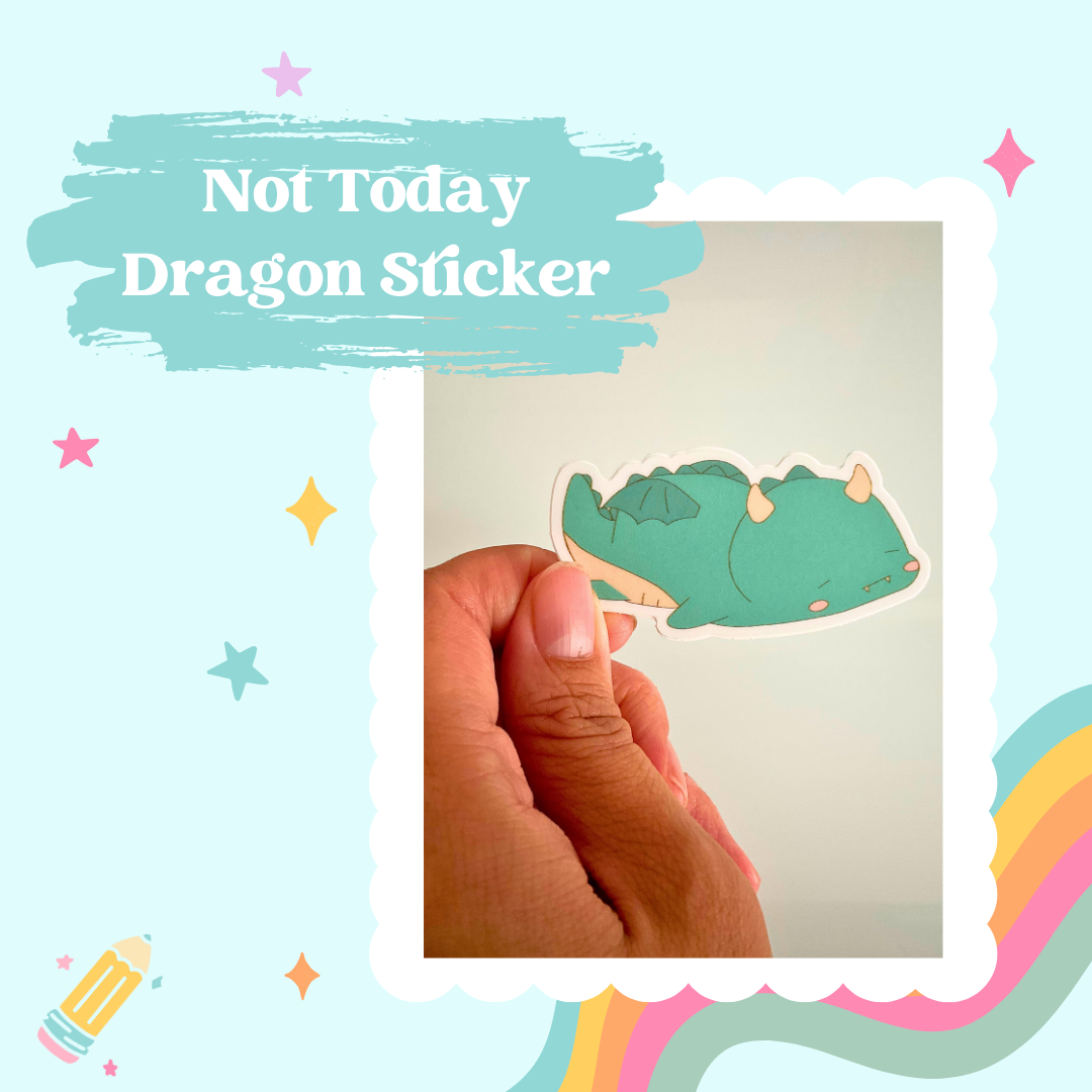 No Bones Draco Sticker