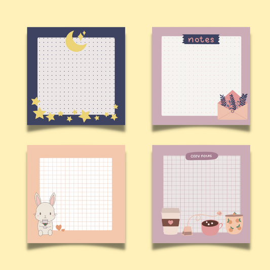 Sticky Notes Variety Pack (4)