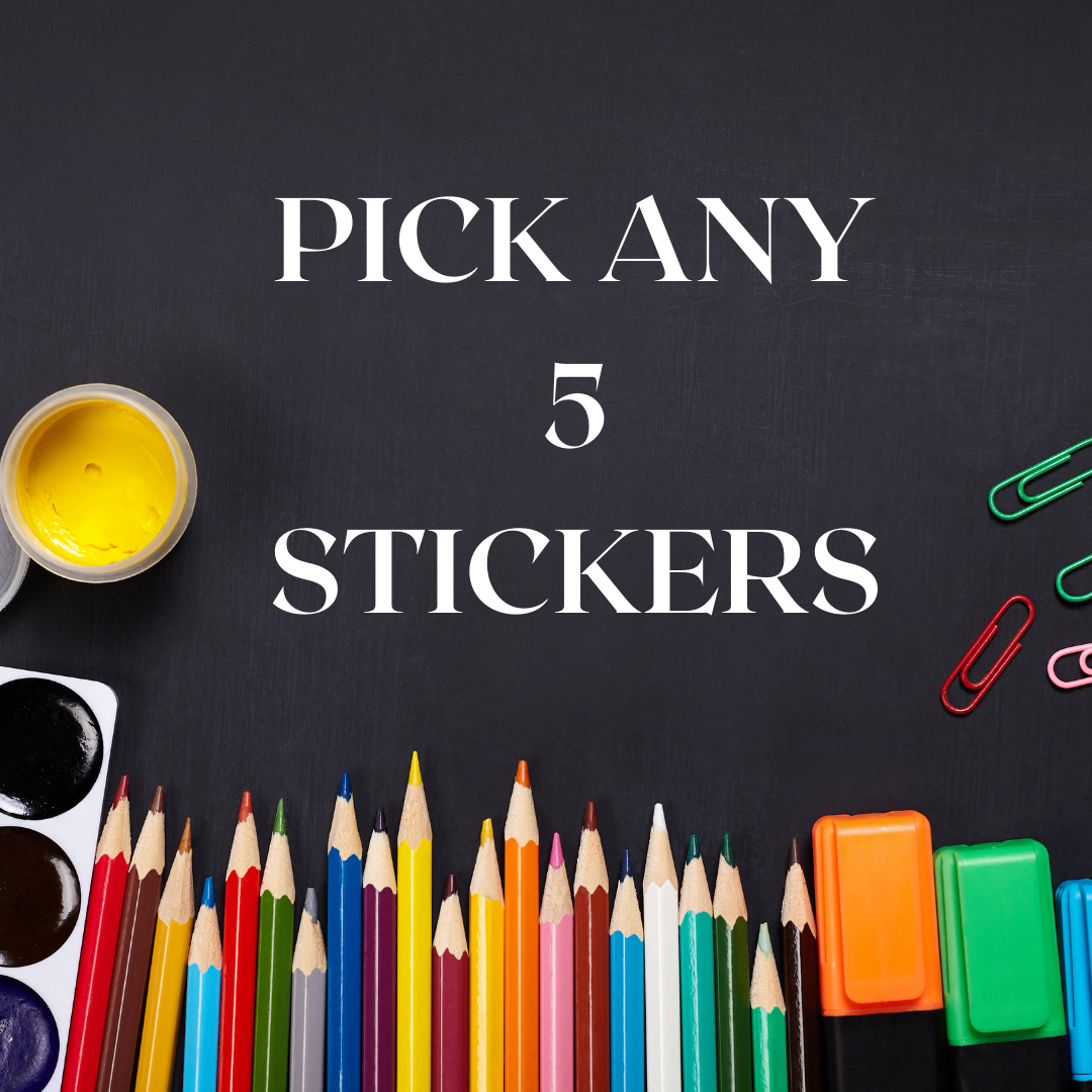 Any 5 Stickers