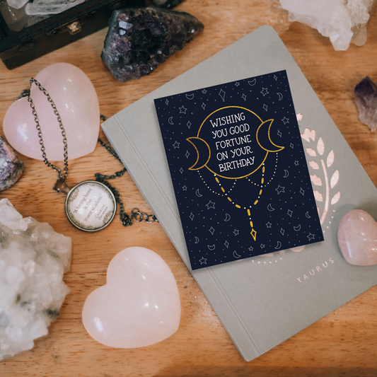Mystical Birthday Greeting Card
