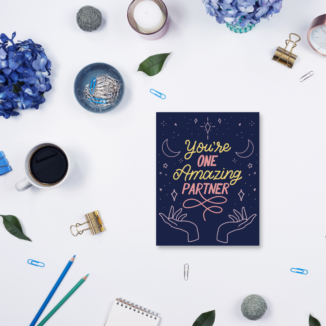 Amazing Partner Greeting Card