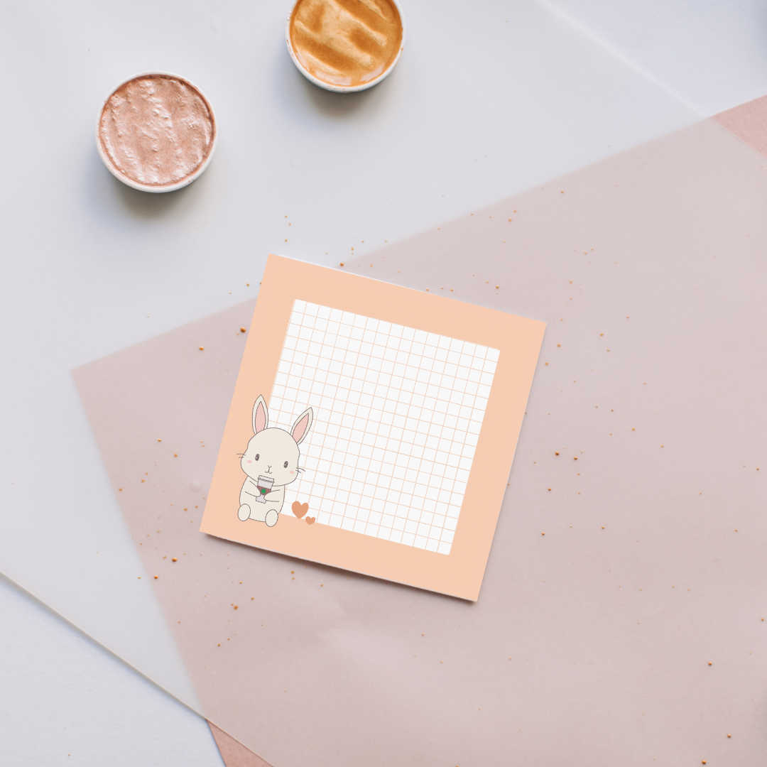 Bunny Sticky Notes