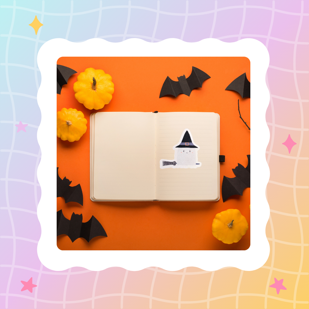 Witch Ghostie Sticker