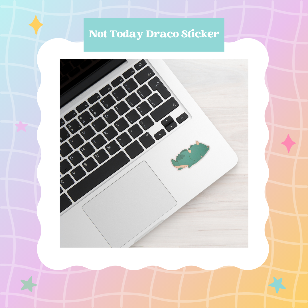 No Bones Draco Sticker