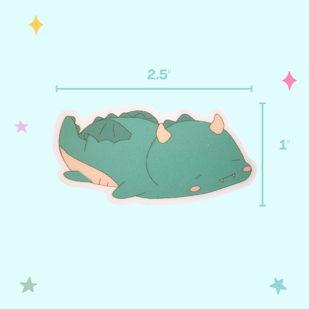 No Bones Draco Sticker