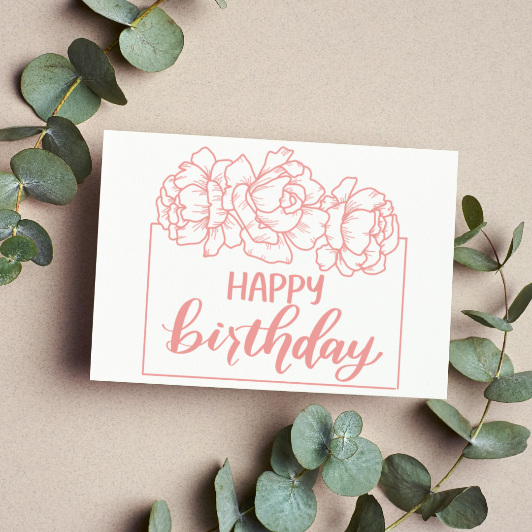 Happy Birthday Procreate Stamps