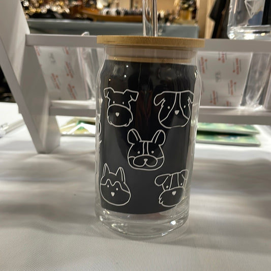 Dog Glass Cup