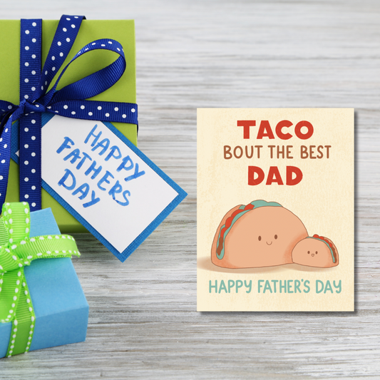 Taco Father’s Day Card