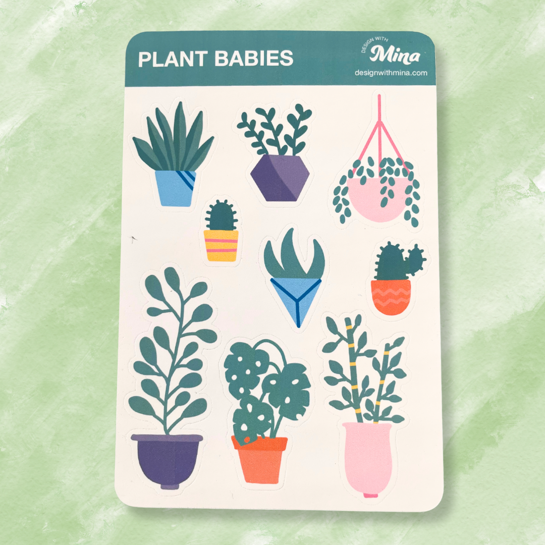 Plant Babies Sticker Sheet