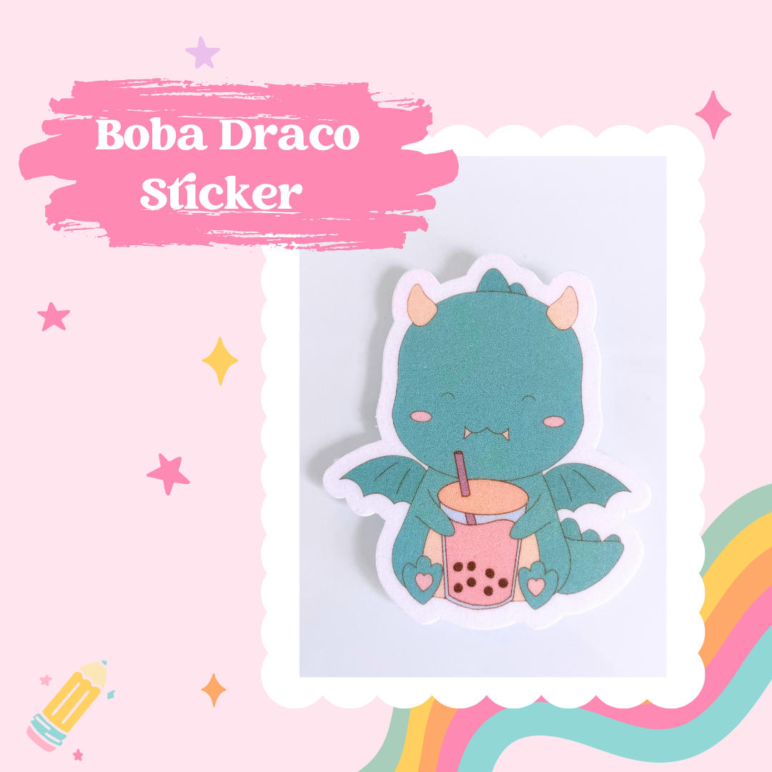 Boba Draco Sticker