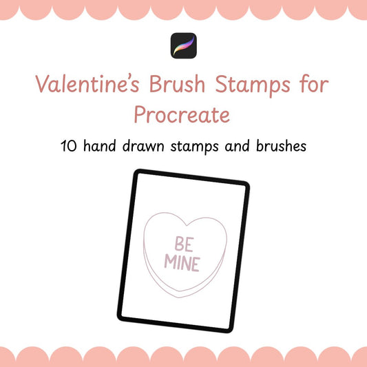 Valentine's Day Procreate Brushset