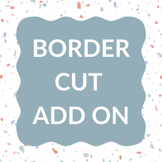 Border Cut for Custom Banner