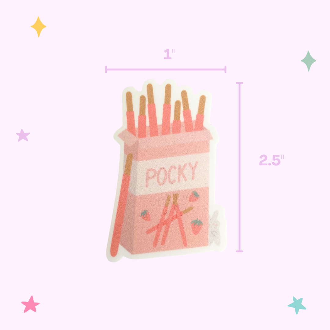 Strawberry Pocky Sticker