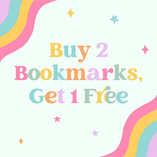 Buy 2 Get 1 Free Bookmark