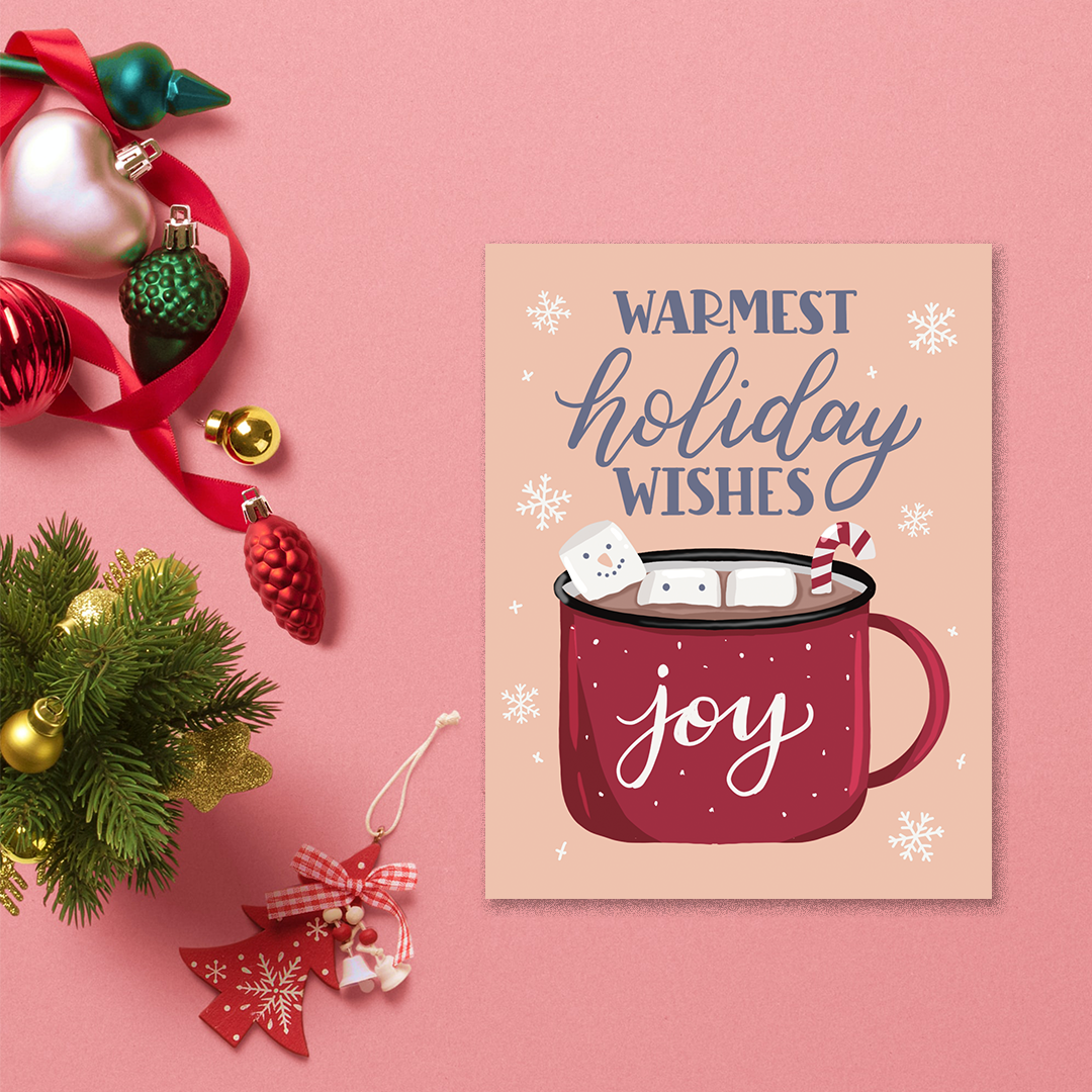 Joy Cup Greeting Card
