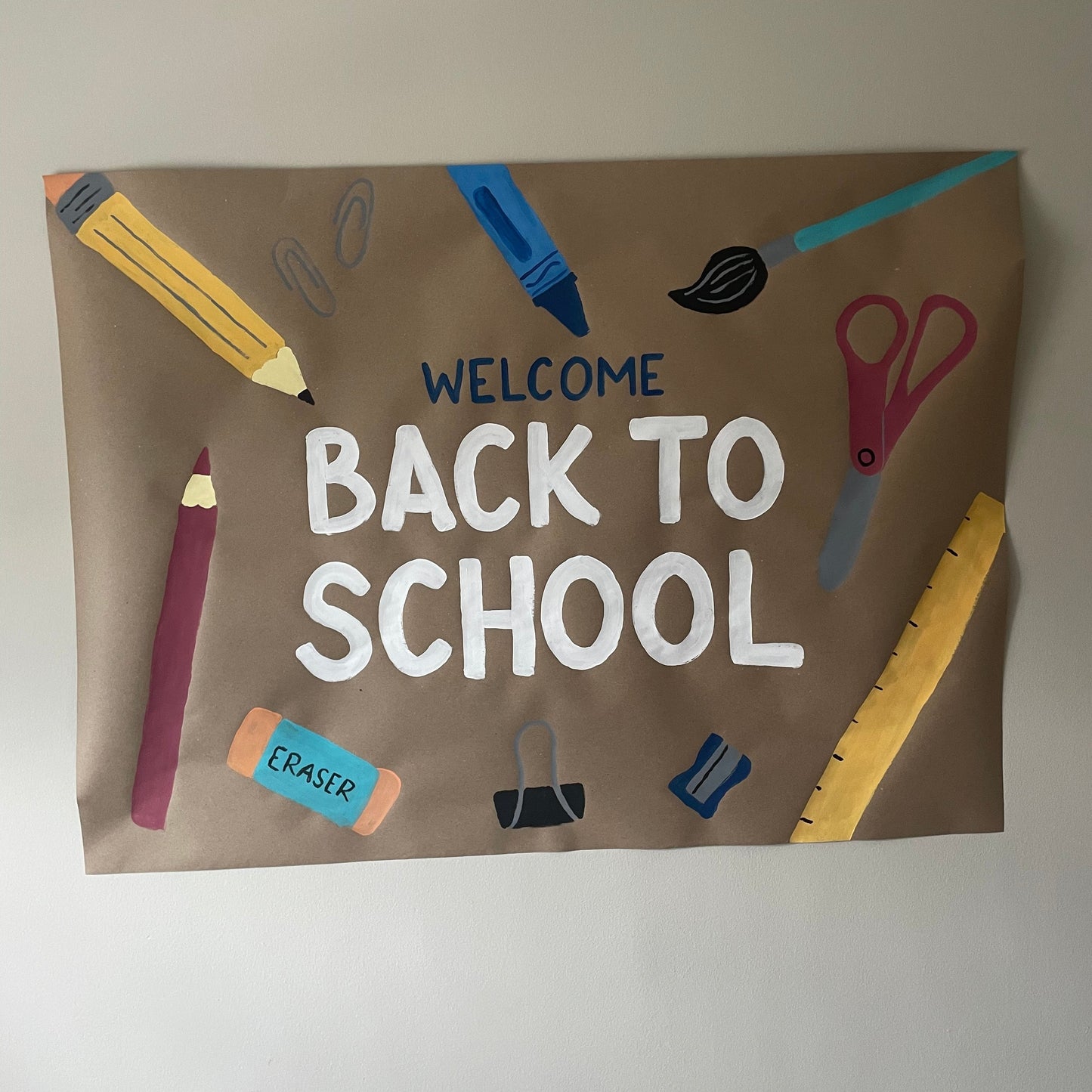 Custom Hand Painted Banner