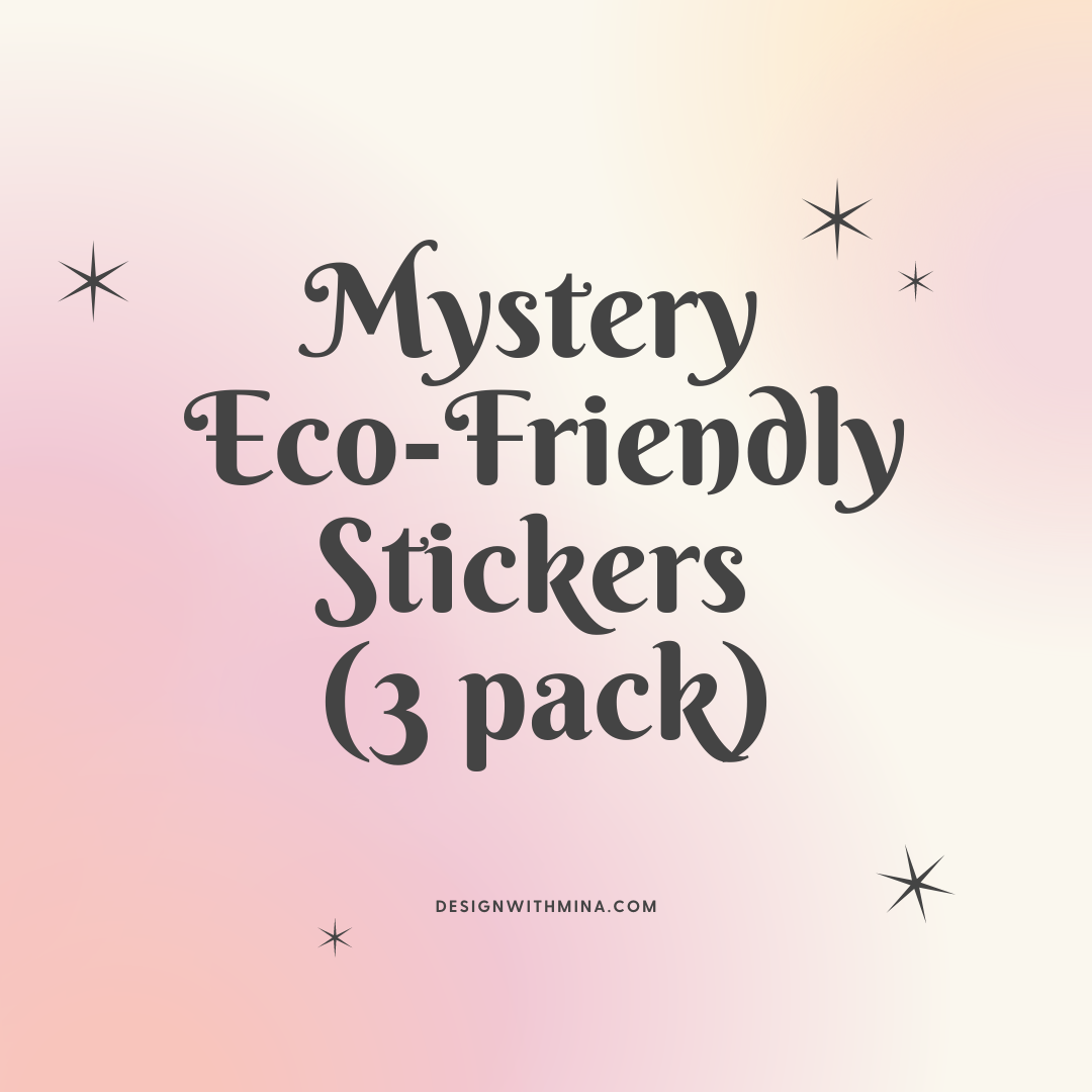 Mystery Eco-Friendly Stickers (3)